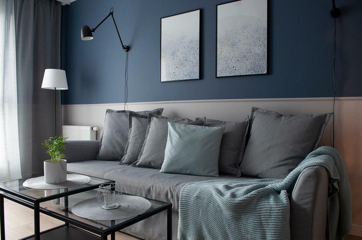 Navyblue Apartment Cracow Free Parking Tv คราคูฟ ภายนอก รูปภาพ