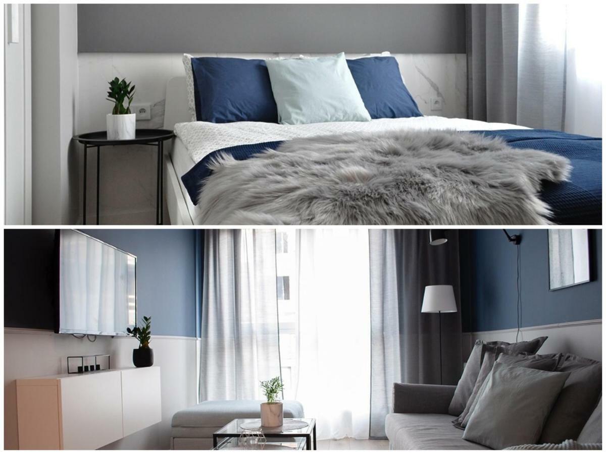 Navyblue Apartment Cracow Free Parking Tv คราคูฟ ภายนอก รูปภาพ